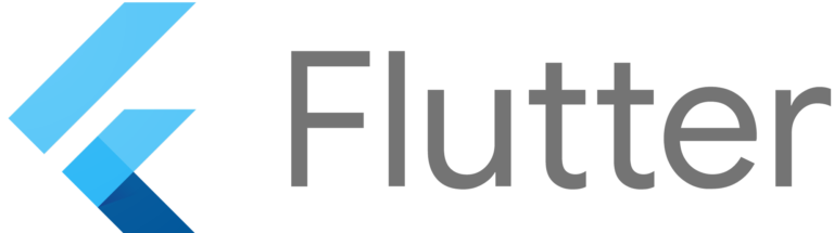 Flutter logo text